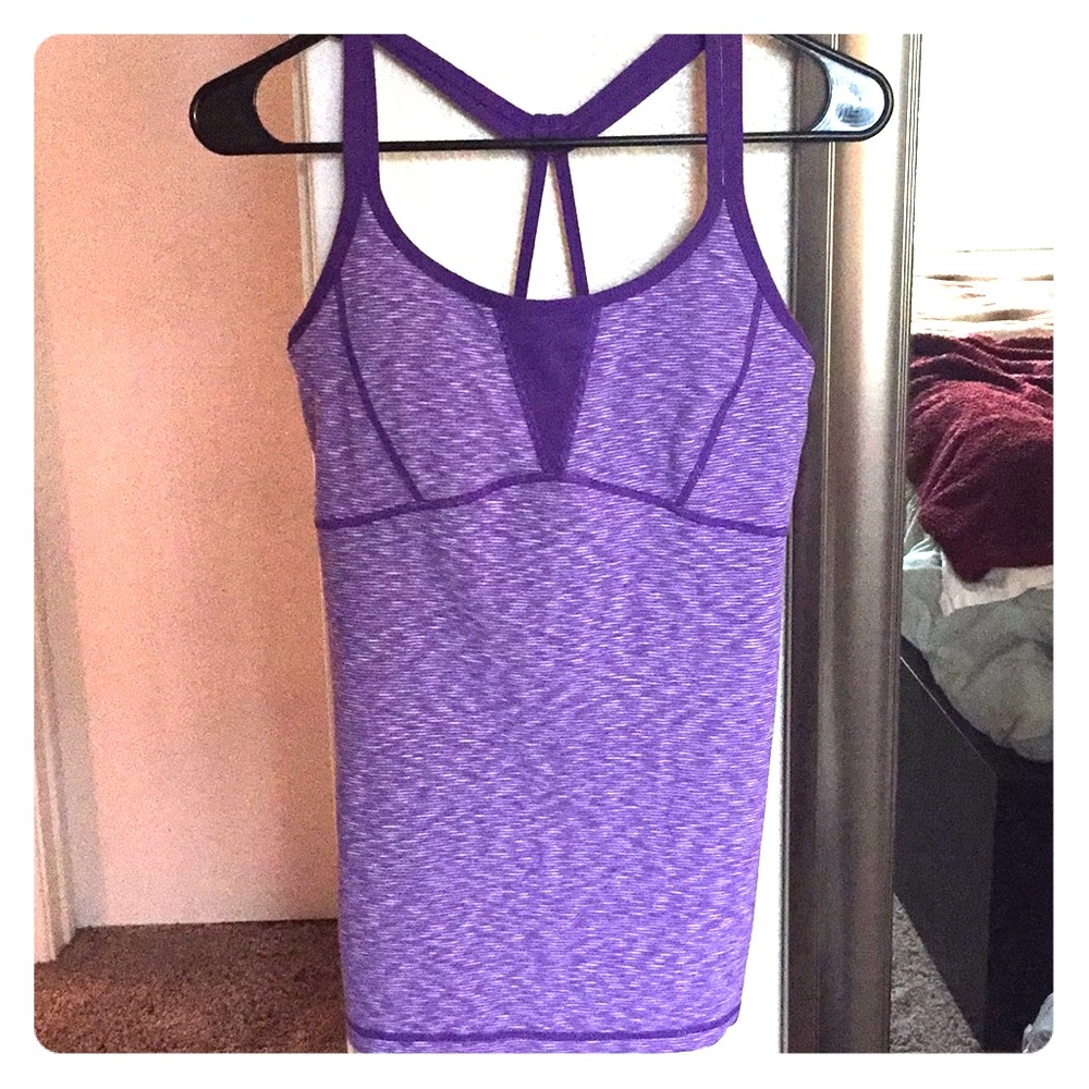 Purple Yoga/athletic top